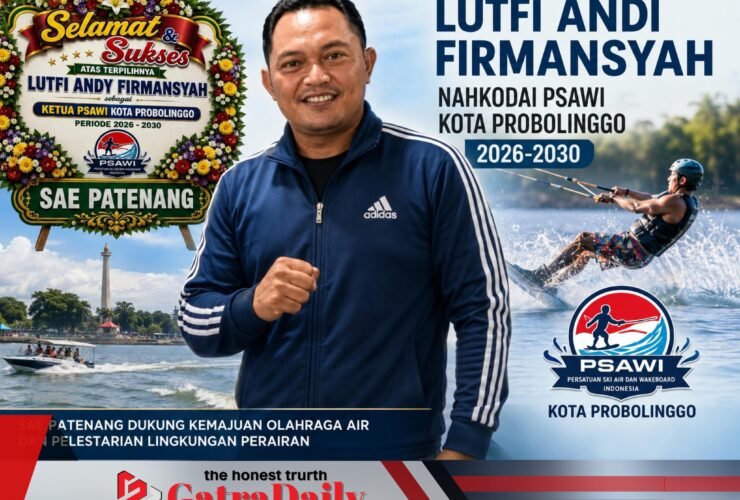 SAE PATENANG Ucapkan Selamat, Lutfi Andi Firmansyah Nahkodai PSAWI Kota Probolinggo 2026-2030