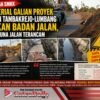 Abaikan SMKK, Material Galian Proyek Jalan Tambakrejo-Lumbang Makan Badan Jalan, Pengguna Jalan Terancam