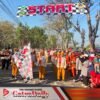 Semangat Kemerdekaan Menggema, Lomba Gerak Jalan Digelar di Kecamatan Rembang