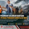 AQUA Pasuruan Salurkan Bantuan untuk Petugas Pemadam Karhutla di TNBTS