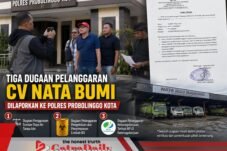 Tiga Dugaan Pelanggaran CV Nata Bumi Dilaporkan ke Polres Probolinggo Kota
