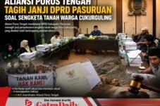Aliansi Poros Tengah Tagih Janji DPRD Pasuruan Soal Sengketa Tanah Warga Cukurguling