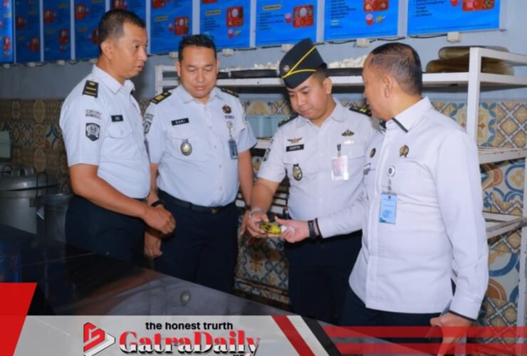 Sebelum Pisah Sambut, Kakanwil Ditjenpas Jatim Sidak Dapur Lapas Pasuruan