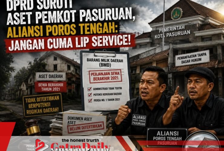 DPRD Soroti Aset Pemkot Pasuruan, Aliansi Poros Tengah: Jangan Cuma Lip Service Kami Mau Aksi Nyata