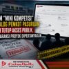 Sistem “Mini Kompetisi” E-Katalog Pemkot Pasuruan Dinilai Tutup Akses Publik, Transparansi Proyek Dipertanyakan