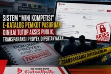 Sistem “Mini Kompetisi” E-Katalog Pemkot Pasuruan Dinilai Tutup Akses Publik, Transparansi Proyek Dipertanyakan