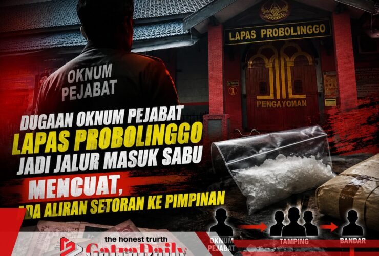 Dugaan Oknum Pejabat Lapas Probolinggo Jadi Jalur Masuk Sabu Mencuat, Ada Aliran Setoran ke Pimpinan