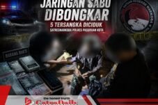 Jaringan Sabu Dibongkar, 5 Tersangka Diciduk Satresnarkoba Polres Pasuruan Kota