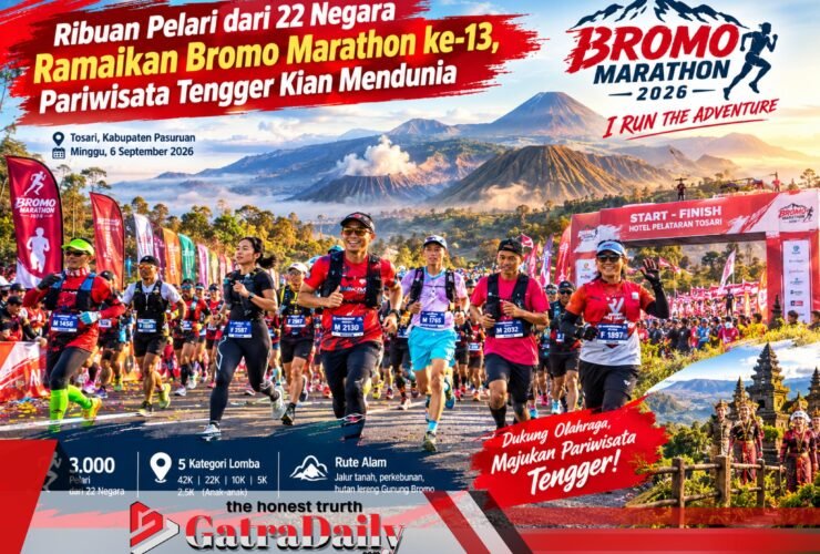 Ribuan Pelari dari 22 Negara Ramaikan Bromo Marathon ke-13, Pariwisata Tengger Kian Mendunia